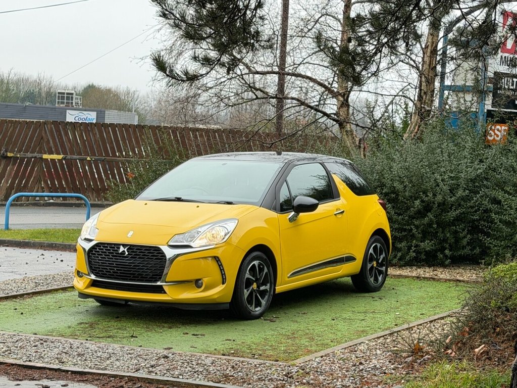 USED 2016 66 DS AUTOMOBILES DS 3 1.6 BlueHDi Elegance Hatchback 3dr Diesel Manual Euro 6 (s/s) (100 ps) 2 KEYS, B/T, A/C, PRIVACY