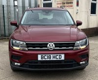 USED 2018 18 VOLKSWAGEN TIGUAN 1.4 TSI SE SUV 5dr Petrol Manual Euro 6 (s/s) (125 ps) - APPLE CAR PLAY - P/SENSORS - BLUETOOTH - ADAPTIVE CRUISE - DAB RADIO