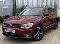 USED 2018 18 VOLKSWAGEN TIGUAN 1.4 TSI SE SUV 5dr Petrol Manual Euro 6 (s/s) (125 ps) - APPLE CAR PLAY - P/SENSORS - BLUETOOTH - ADAPTIVE CRUISE - DAB RADIO