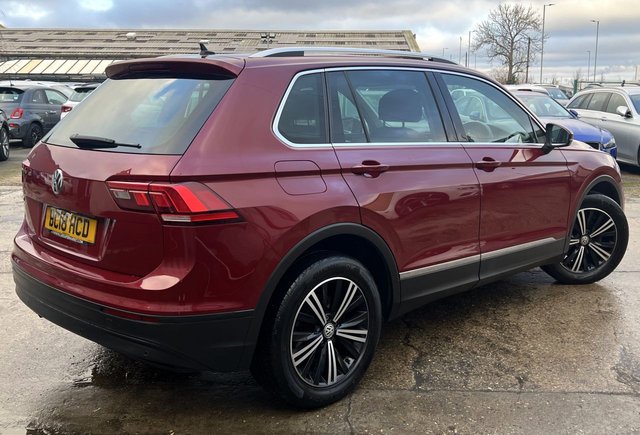2018 VOLKSWAGEN TIGUAN 1.4 TSI SE SUV 5dr Petrol Manual Euro 6 (s/s) (125 ps) - Photo 3