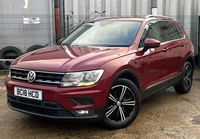 2018 VOLKSWAGEN TIGUAN 1.4 TSI SE SUV 5dr Petrol Manual Euro 6 (s/s) (125 ps) - Photo 2
