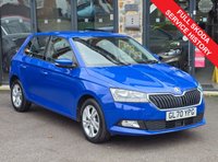 USED 2020 70 SKODA FABIA 1.0 SE Hatchback 5dr Petrol Manual Euro 6 (s/s) (60 ps) RAC PLATINUM WARRANTY INCLUDED DAB