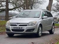 USED 2005 55 VAUXHALL ASTRA 1.6i 16v Design Estate 5dr Petrol Manual (161 g/km, 103 bhp) 