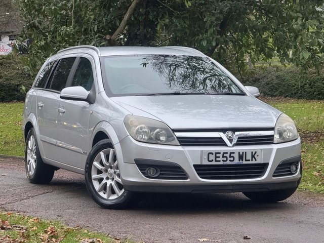 2005 55 Vauxhall Astra 1.6i 16v Design Estate 5dr Petrol Manual (161 g/km, 103 bhp)