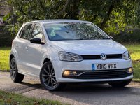 USED 2015 15 VOLKSWAGEN POLO 1.2 TSI BlueMotion Tech SE Design Hatchback 5dr Petrol Manual Euro 6 (s/s) (90 ps) 