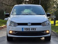 USED 2015 15 VOLKSWAGEN POLO 1.2 TSI BlueMotion Tech SE Design Hatchback 5dr Petrol Manual Euro 6 (s/s) (90 ps) 