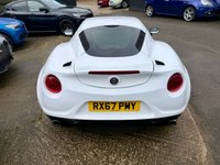 USED 2017 67 ALFA ROMEO 4C 1750 TBi Coupe 2dr Petrol TCT Euro 6 (240 bhp) OVER &pound;8000 OF EXTRAS & JUST 2 OWNERS.