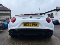 USED 2017 67 ALFA ROMEO 4C 1750 TBi Coupe 2dr Petrol TCT Euro 6 (240 bhp) OVER &pound;8000 OF EXTRAS & JUST 2 OWNERS.