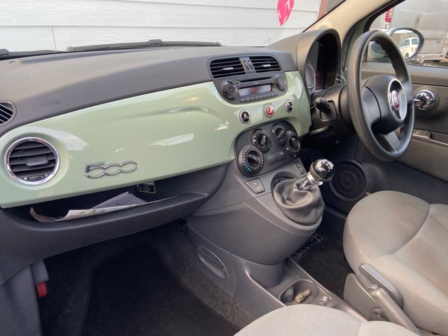 2008 FIAT 500 1.2 Pop Hatchback 3dr Petrol Manual Euro 4 (69 bhp) - Photo 12