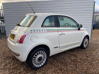USED 2010 60 FIAT 500 1.2 Lounge Hatchback 3dr Petrol Manual Euro 5 (s/s) (69 bhp) 2 keys, sunroof, ulez