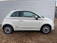 USED 2010 60 FIAT 500 1.2 Lounge Hatchback 3dr Petrol Manual Euro 5 (s/s) (69 bhp) 2 keys, sunroof, ulez