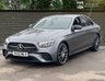 USED 2022 22 MERCEDES-BENZ E-CLASS 2.0 E220dh MHEV AMG Line Night Edition (Premium Plus) Saloon 4dr Diesel Hybrid G-Tronic+ Euro 6 (s/s) (220 ps) FRONT AND REAR SENSORS, ULEZ, FULL LEATHER TRIM