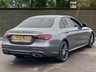 USED 2022 22 MERCEDES-BENZ E-CLASS 2.0 E220dh MHEV AMG Line Night Edition (Premium Plus) Saloon 4dr Diesel Hybrid G-Tronic+ Euro 6 (s/s) (220 ps) FRONT AND REAR SENSORS, ULEZ, FULL LEATHER TRIM