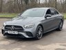 USED 2022 22 MERCEDES-BENZ E-CLASS 2.0 E220dh MHEV AMG Line Night Edition (Premium Plus) Saloon 4dr Diesel Hybrid G-Tronic+ Euro 6 (s/s) (220 ps) FRONT AND REAR SENSORS, ULEZ, FULL LEATHER TRIM