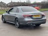 USED 2022 22 MERCEDES-BENZ E-CLASS 2.0 E220dh MHEV AMG Line Night Edition (Premium Plus) Saloon 4dr Diesel Hybrid G-Tronic+ Euro 6 (s/s) (220 ps) FRONT AND REAR SENSORS, ULEZ, FULL LEATHER TRIM