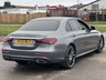 USED 2022 22 MERCEDES-BENZ E-CLASS 2.0 E220dh MHEV AMG Line Night Edition (Premium Plus) Saloon 4dr Diesel Hybrid G-Tronic+ Euro 6 (s/s) (220 ps) FRONT AND REAR SENSORS, ULEZ, FULL LEATHER TRIM