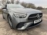 USED 2022 22 MERCEDES-BENZ E-CLASS 2.0 E220dh MHEV AMG Line Night Edition (Premium Plus) Saloon 4dr Diesel Hybrid G-Tronic+ Euro 6 (s/s) (220 ps) FRONT AND REAR SENSORS, ULEZ, FULL LEATHER TRIM