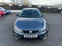 USED 2018 68 SEAT LEON 1.5 TSI EVO FR Hatchback 5dr Petrol Manual Euro 6 (s/s) (130 ps) 12 MONTHS MOT AND FULL ENGINE SERVICE