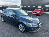 USED 2018 68 SEAT LEON 1.5 TSI EVO FR Hatchback 5dr Petrol Manual Euro 6 (s/s) (130 ps) 12 MONTHS MOT AND FULL ENGINE SERVICE