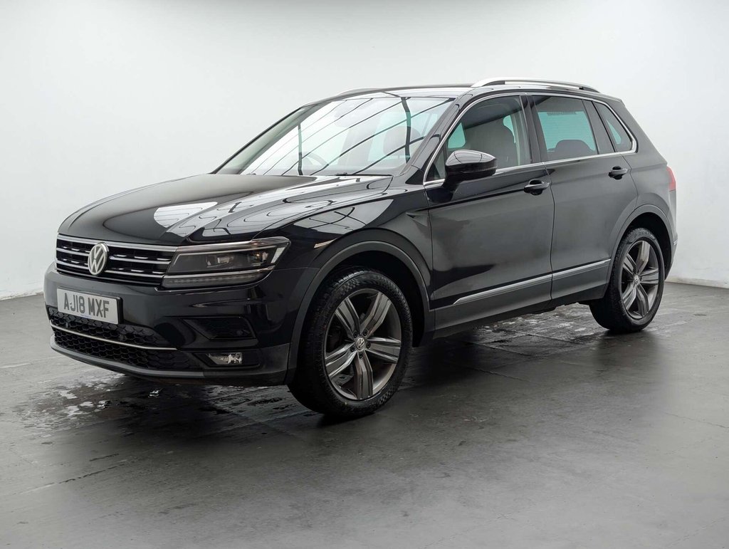 Used 2018 18 VOLKSWAGEN TIGUAN 2.0 TDI SEL SUV 5dr Diesel Manual 4Motion Euro 6 (s/s) (150 ps) HEATED FRONT SEATS+LANE ASSIST CLICK & COLLECT/HOME DELIVERY