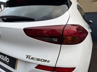 USED 2018 68 HYUNDAI TUCSON 1.6 GDi SE Nav SUV 5dr Petrol Manual Euro 6 (s/s) (132 ps) Dual zone climate control A/C, Satellite navigation, Cruise control, Bluetooth connectivity, USB and AUX input, Lane departure warning, Auto wipers, Different drive mode, Auto dimming rearview mirror, Power folding wingmirrors, DAB radio, LED daytime running lights, Rear parking camera, Rear parking sensors, Auto Headlights, Apple Carplay, Android Auto.