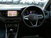 USED 2022 72 VOLKSWAGEN POLO 1.0 TSI Life 5d 95 S/S 1 OWNER FROM NEW, FULL VW SERVICE HISTORY, APPLE CARPLAY / ANDROID AUTO (GIVES YOU SAT NAV), DIGITAL DASH, LANE ASSIST, CRUISE CONTROL & SPEED LIMITER, FRONT ASSIST, ELECTRIC FOLDING HEATED MIRRORS, DAB RADIO, BLUETOOTH, MANUAL GEARBOX, ALLOY WHEELS, AUTOMATIC HEADLIGHTS & WIPERS, AUTO DIMMING REAR VIEW MIRROR, LEATHER MULTIFUNCTION STEERING WHEEL, FRONT CENTRE ARM REST, AIR CON, 2x USB PORTS, ILLUMINATING VANITY MIRRORS, ISO FIX