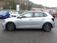 USED 2022 72 VOLKSWAGEN POLO 1.0 TSI Life 5d 95 S/S 1 OWNER FROM NEW, FULL VW SERVICE HISTORY, APPLE CARPLAY / ANDROID AUTO (GIVES YOU SAT NAV), DIGITAL DASH, LANE ASSIST, CRUISE CONTROL & SPEED LIMITER, FRONT ASSIST, ELECTRIC FOLDING HEATED MIRRORS, DAB RADIO, BLUETOOTH, MANUAL GEARBOX, ALLOY WHEELS, AUTOMATIC HEADLIGHTS & WIPERS, AUTO DIMMING REAR VIEW MIRROR, LEATHER MULTIFUNCTION STEERING WHEEL, FRONT CENTRE ARM REST, AIR CON, 2x USB PORTS, ILLUMINATING VANITY MIRRORS, ISO FIX
