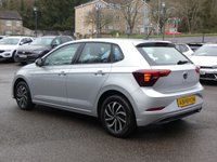 USED 2022 72 VOLKSWAGEN POLO 1.0 TSI Life 5d 95 S/S 1 OWNER FROM NEW, FULL VW SERVICE HISTORY, APPLE CARPLAY / ANDROID AUTO (GIVES YOU SAT NAV), DIGITAL DASH, LANE ASSIST, CRUISE CONTROL & SPEED LIMITER, FRONT ASSIST, ELECTRIC FOLDING HEATED MIRRORS, DAB RADIO, BLUETOOTH, MANUAL GEARBOX, ALLOY WHEELS, AUTOMATIC HEADLIGHTS & WIPERS, AUTO DIMMING REAR VIEW MIRROR, LEATHER MULTIFUNCTION STEERING WHEEL, FRONT CENTRE ARM REST, AIR CON, 2x USB PORTS, ILLUMINATING VANITY MIRRORS, ISO FIX