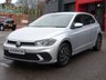 USED 2022 72 VOLKSWAGEN POLO 1.0 TSI Life 5d 95 S/S 1 OWNER FROM NEW, FULL VW SERVICE HISTORY, APPLE CARPLAY / ANDROID AUTO (GIVES YOU SAT NAV), DIGITAL DASH, LANE ASSIST, CRUISE CONTROL & SPEED LIMITER, FRONT ASSIST, ELECTRIC FOLDING HEATED MIRRORS, DAB RADIO, BLUETOOTH, MANUAL GEARBOX, ALLOY WHEELS, AUTOMATIC HEADLIGHTS & WIPERS, AUTO DIMMING REAR VIEW MIRROR, LEATHER MULTIFUNCTION STEERING WHEEL, FRONT CENTRE ARM REST, AIR CON, 2x USB PORTS, ILLUMINATING VANITY MIRRORS, ISO FIX