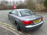 USED 2013 63 BMW 3 SERIES 2.0 320d M Sport Convertible 2dr Diesel Auto Euro 5 (184 ps)-Factory Extras Worth &pound;7,282-1 Former Keeper-Ultra Low Mileage-Finished In Space Grey Metallic With Heated Black Dakota Leather Upholstery. 