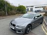 USED 2013 63 BMW 3 SERIES 2.0 320d M Sport Convertible 2dr Diesel Auto Euro 5 (184 ps)-Factory Extras Worth &pound;7,282-1 Former Keeper-Ultra Low Mileage-Finished In Space Grey Metallic With Heated Black Dakota Leather Upholstery. 