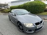 USED 2013 63 BMW 3 SERIES 2.0 320d M Sport Convertible 2dr Diesel Auto Euro 5 (184 ps)-Factory Extras Worth &pound;7,282-1 Former Keeper-Ultra Low Mileage-Finished In Space Grey Metallic With Heated Black Dakota Leather Upholstery. 