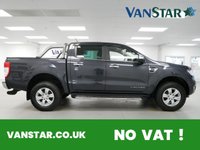 USED 2020 70 FORD RANGER 2.0 EBL 170 BHP LIMITED 4WD AUTOMATIC ( NO VAT ) SAT NAV | LEATHER | NO VAT !