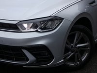 USED 2022 72 VOLKSWAGEN POLO 1.0 TSI R-Line 5d DSG 95 S/S SAT NAV, APPLE CARPLAY / ANDROID AUTO, DIGITAL DASH, FRONT & REAR PARKING SENSORS WITH DISPLAY, LANE ASSIST, ADAPTIVE CRUISE CONTROL, FRONT ASSIST, DYNAMIC ROAD SIGN DISPLAY, ELECTRIC FOLDING HEATED MIRRORS, DAB RADIO, BLUETOOTH, DSG AUTOMATIC GEARBOX, 16 INCH ALLOYS, PRIVACY GLASS, AUTO HEADLIGHTS & WIPERS, LEATHER TIPTRONIC MULTIFUNCTION STEERING WHEEL, FRONT CENTRE ARM REST, SPORT SEATS, BACKGROUND LIGHTS, CLIMATE CONTROL, 4x USB C PORTS, ILLUMINATING VANITY MIRRORS, 1 OWNER, SERVICE HISTORY
