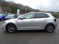 USED 2022 72 VOLKSWAGEN POLO 1.0 TSI R-Line 5d DSG 95 S/S SAT NAV, APPLE CARPLAY / ANDROID AUTO, DIGITAL DASH, FRONT & REAR PARKING SENSORS WITH DISPLAY, LANE ASSIST, ADAPTIVE CRUISE CONTROL, FRONT ASSIST, DYNAMIC ROAD SIGN DISPLAY, ELECTRIC FOLDING HEATED MIRRORS, DAB RADIO, BLUETOOTH, DSG AUTOMATIC GEARBOX, 16 INCH ALLOYS, PRIVACY GLASS, AUTO HEADLIGHTS & WIPERS, LEATHER TIPTRONIC MULTIFUNCTION STEERING WHEEL, FRONT CENTRE ARM REST, SPORT SEATS, BACKGROUND LIGHTS, CLIMATE CONTROL, 4x USB C PORTS, ILLUMINATING VANITY MIRRORS, 1 OWNER, SERVICE HISTORY