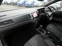 USED 2022 72 VOLKSWAGEN POLO 1.0 TSI R-Line 5d DSG 95 S/S SAT NAV, APPLE CARPLAY / ANDROID AUTO, DIGITAL DASH, FRONT & REAR PARKING SENSORS WITH DISPLAY, LANE ASSIST, ADAPTIVE CRUISE CONTROL, FRONT ASSIST, DYNAMIC ROAD SIGN DISPLAY, ELECTRIC FOLDING HEATED MIRRORS, DAB RADIO, BLUETOOTH, DSG AUTOMATIC GEARBOX, 16 INCH ALLOYS, PRIVACY GLASS, AUTO HEADLIGHTS & WIPERS, LEATHER TIPTRONIC MULTIFUNCTION STEERING WHEEL, FRONT CENTRE ARM REST, SPORT SEATS, BACKGROUND LIGHTS, CLIMATE CONTROL, 4x USB C PORTS, ILLUMINATING VANITY MIRRORS, 1 OWNER, SERVICE HISTORY