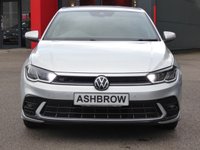 USED 2022 72 VOLKSWAGEN POLO 1.0 TSI R-Line 5d DSG 95 S/S SAT NAV, APPLE CARPLAY / ANDROID AUTO, DIGITAL DASH, FRONT & REAR PARKING SENSORS WITH DISPLAY, LANE ASSIST, ADAPTIVE CRUISE CONTROL, FRONT ASSIST, DYNAMIC ROAD SIGN DISPLAY, ELECTRIC FOLDING HEATED MIRRORS, DAB RADIO, BLUETOOTH, DSG AUTOMATIC GEARBOX, 16 INCH ALLOYS, PRIVACY GLASS, AUTO HEADLIGHTS & WIPERS, LEATHER TIPTRONIC MULTIFUNCTION STEERING WHEEL, FRONT CENTRE ARM REST, SPORT SEATS, BACKGROUND LIGHTS, CLIMATE CONTROL, 4x USB C PORTS, ILLUMINATING VANITY MIRRORS, 1 OWNER, SERVICE HISTORY