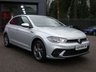 USED 2022 72 VOLKSWAGEN POLO 1.0 TSI R-Line 5d DSG 95 S/S SAT NAV, APPLE CARPLAY / ANDROID AUTO, DIGITAL DASH, FRONT & REAR PARKING SENSORS WITH DISPLAY, LANE ASSIST, ADAPTIVE CRUISE CONTROL, FRONT ASSIST, DYNAMIC ROAD SIGN DISPLAY, ELECTRIC FOLDING HEATED MIRRORS, DAB RADIO, BLUETOOTH, DSG AUTOMATIC GEARBOX, 16 INCH ALLOYS, PRIVACY GLASS, AUTO HEADLIGHTS & WIPERS, LEATHER TIPTRONIC MULTIFUNCTION STEERING WHEEL, FRONT CENTRE ARM REST, SPORT SEATS, BACKGROUND LIGHTS, CLIMATE CONTROL, 4x USB C PORTS, ILLUMINATING VANITY MIRRORS, 1 OWNER, SERVICE HISTORY