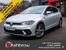 USED 2022 72 VOLKSWAGEN POLO 1.0 TSI R-Line 5d DSG 95 S/S SAT NAV, APPLE CARPLAY / ANDROID AUTO, DIGITAL DASH, FRONT & REAR PARKING SENSORS WITH DISPLAY, LANE ASSIST, ADAPTIVE CRUISE CONTROL, FRONT ASSIST, DYNAMIC ROAD SIGN DISPLAY, ELECTRIC FOLDING HEATED MIRRORS, DAB RADIO, BLUETOOTH, DSG AUTOMATIC GEARBOX, 16 INCH ALLOYS, PRIVACY GLASS, AUTO HEADLIGHTS & WIPERS, LEATHER TIPTRONIC MULTIFUNCTION STEERING WHEEL, FRONT CENTRE ARM REST, SPORT SEATS, BACKGROUND LIGHTS, CLIMATE CONTROL, 4x USB C PORTS, ILLUMINATING VANITY MIRRORS, 1 OWNER, SERVICE HISTORY