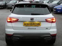 USED 2023 23 SEAT ARONA 1.0 TSI FR 5d 110 S/S FULL LINK FOR APPLE CARPLAY / ANDROID AUTO (GIVES YOU SAT NAV), WIRELESS PHONE CHARGER, REAR PARKING SENSORS, LED LIGHTS, AUTO LIGHTS & WIPERS, ELECTRIC FOLDING DOOR MIRRORS, CRUISE CONTROL & SPEED LIMITER, LANE ASSIST, DAB RADIO, BLUETOOTH PHONE & MEDIA, MANUAL 6 SPEED, TINTED GLASS, BLACK CONTRAST ROOF, ROOF RAILS, 17 INCH ALLOY WHEELS, FRONT FOG LIGHTS, SPORT SEATS, LEATHER FLAT BOTTOM MULTIFUNCTION STEERING WHEEL, 1 OWNER FROM NEW, SERVICE HISTORY