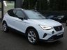 USED 2023 23 SEAT ARONA 1.0 TSI FR 5d 110 S/S FULL LINK FOR APPLE CARPLAY / ANDROID AUTO (GIVES YOU SAT NAV), WIRELESS PHONE CHARGER, REAR PARKING SENSORS, LED LIGHTS, AUTO LIGHTS & WIPERS, ELECTRIC FOLDING DOOR MIRRORS, CRUISE CONTROL & SPEED LIMITER, LANE ASSIST, DAB RADIO, BLUETOOTH PHONE & MEDIA, MANUAL 6 SPEED, TINTED GLASS, BLACK CONTRAST ROOF, ROOF RAILS, 17 INCH ALLOY WHEELS, FRONT FOG LIGHTS, SPORT SEATS, LEATHER FLAT BOTTOM MULTIFUNCTION STEERING WHEEL, 1 OWNER FROM NEW, SERVICE HISTORY