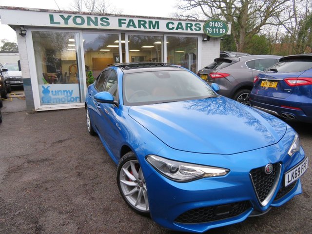 2019 69 Alfa Romeo Giulia 2.0T Veloce Saloon 4dr Petrol Automatc Euro 6 (s/s) (280 ps)