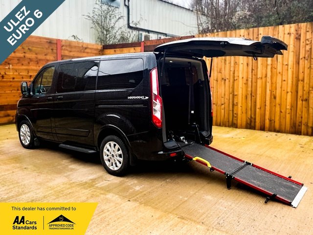 View our Ford Tourneo Custom 6 Seat Auto Wheelchair Accessible Disabled Access Vehicle WAV 