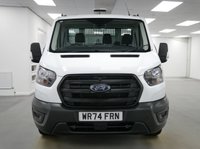 USED 2024 74 FORD TRANSIT 350 RWD 2.0 EBL 130 BHP L2 MEDIUM LEADER TIPPER 1 OWNER | REAR WHEEL DRIVE | TOW PACK