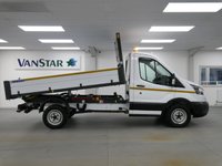 USED 2024 74 FORD TRANSIT 350 RWD 2.0 EBL 130 BHP L2 MEDIUM LEADER TIPPER 1 OWNER | REAR WHEEL DRIVE | TOW PACK