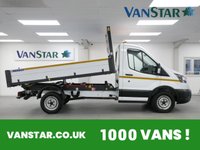 USED 2024 74 FORD TRANSIT 350 RWD 2.0 EBL 130 BHP L2 MEDIUM LEADER TIPPER 1 OWNER | REAR WHEEL DRIVE | TOW PACK