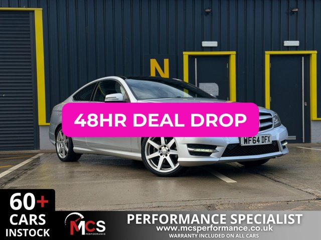 2014 64 MERCEDES-BENZ C-CLASS 2.1 C250 CDI AMG Sport Edition Coupe 2dr Diesel G-Tronic+ Euro 5 (s/s) (204 ps) **48HR DEAL DROP**