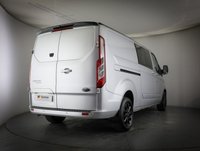 USED 2023 23 FORD TRANSIT CUSTOM 2.0 320 EcoBlue Limited Crew Van Double Cab 5dr Diesel Auto L2 H1 Euro 6 (130 ps) EURO 6 ULEZ COMPLIANT LWB AUTOMATIC