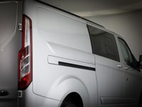 USED 2023 23 FORD TRANSIT CUSTOM 2.0 320 EcoBlue Limited Crew Van Double Cab 5dr Diesel Auto L2 H1 Euro 6 (130 ps) EURO 6 ULEZ COMPLIANT LWB AUTOMATIC