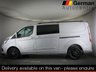 USED 2023 23 FORD TRANSIT CUSTOM 2.0 320 EcoBlue Limited Crew Van Double Cab 5dr Diesel Auto L2 H1 Euro 6 (130 ps) EURO 6 ULEZ COMPLIANT LWB AUTOMATIC